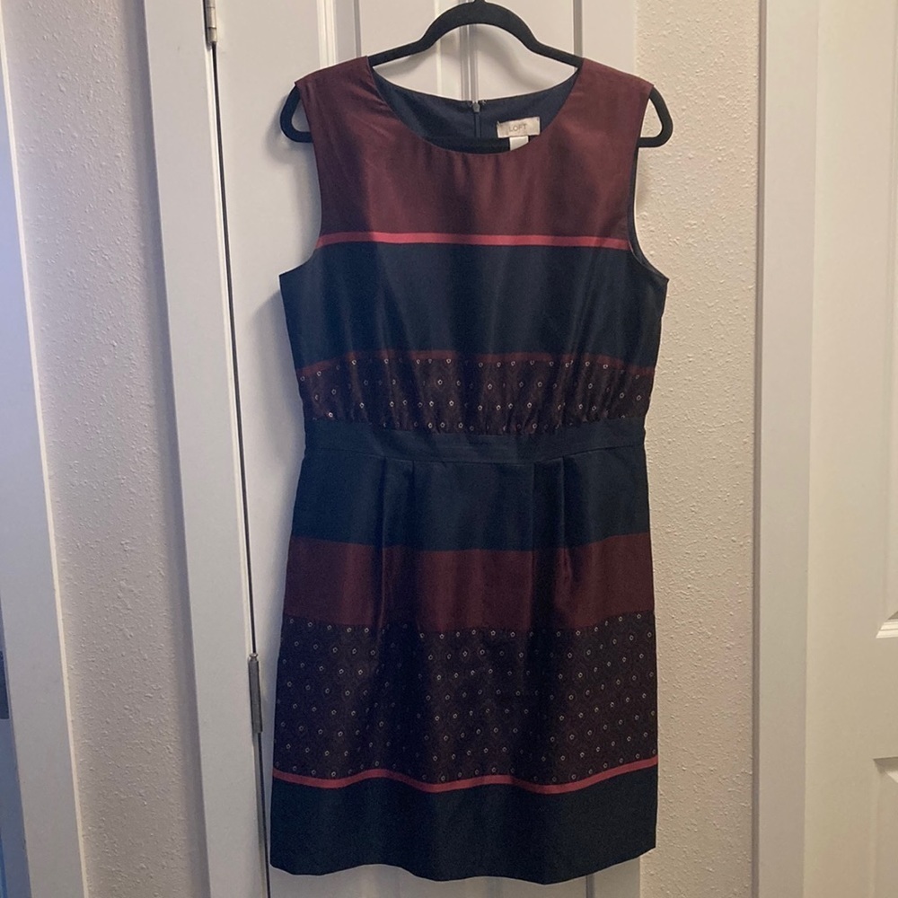 AnnTaylor Loft Sleeveless Mini Dress Size 8